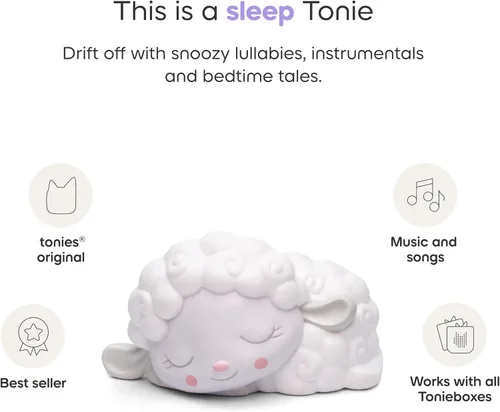 Vista 8 de Tonies Sleepy Friends: Melodías de nana con personaje de audio Sleepy Sheep