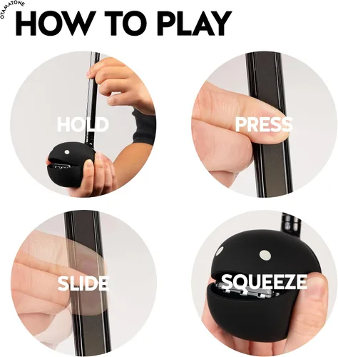 Vista 2 de Otamatone Instrumento musical electrónico japonés Sintetizador de música portátil de Japón por Maywa Denki Studio Award Awarding, regalo educativo