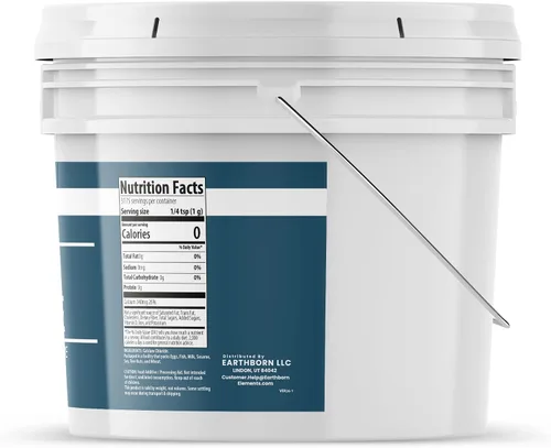 Vista 2 de Earthborn Elements, Cloruro de Calcio Anhidro, 7 Lb