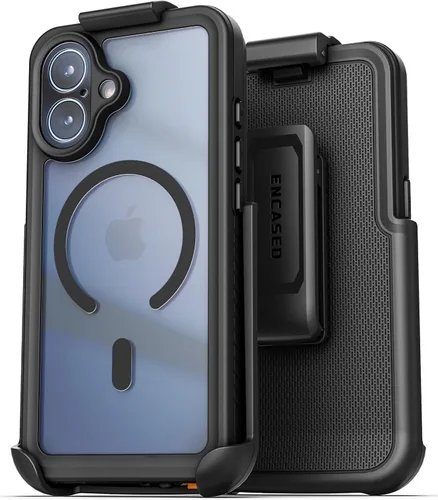 Vista 19 de Funda impermeable con clip para cinturón Encased para iPhone 14 (compatible con MagSafe)