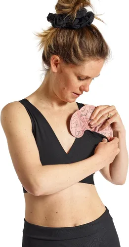 Vista 4 de Nyssa FourthWear Postpartum Bralette, FSAHSA Eligible, Pocketed Dual-Layer Design to Hold IceHeat Relief