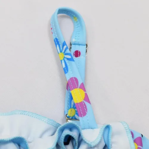 Vista 3 de Ankuoqv Traje de baño de moda para niñas de 3 a 10 años de dibujos animados