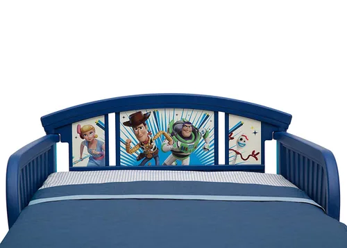 Vista 7 de Delta Children Camas de plástico para niños pequeños, Disney Mickey Mouse y Toy Story 4