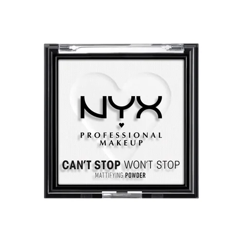 Vista 13 de NYX Professional Makeup Can't Stop Won't Stop - Polvo compacto matificante (claro)