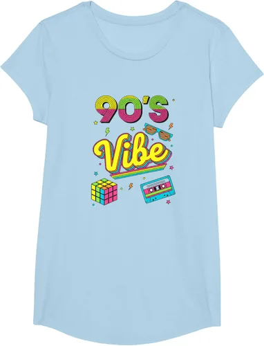 Vista 15 de 90s Nostalgia Retro Apparel - 90'S Vibe Retro T-Shirt Negro