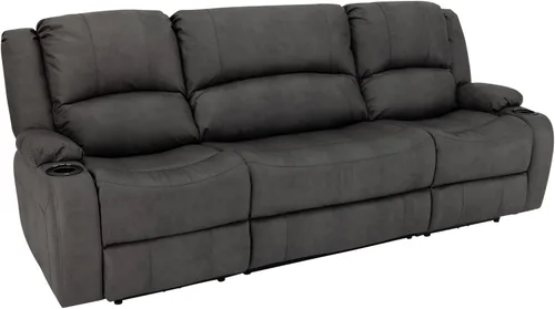 Vista 16 de RecPro Charles - Sofá reclinable doble de pared de 67 pulgadas, para autocaravana, con tela mejorada (color plomizo)