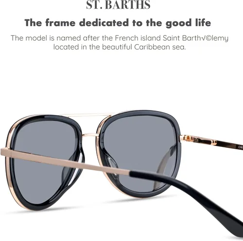 Vista 5 de Christopher Cloos - Colección St. Barths - Gafas de sol de diseño danés premium
