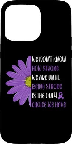 Vista 28 de iPhone 16 Pancreatic Cancer Awareness Month Pancreatic Cancer Warrior Case