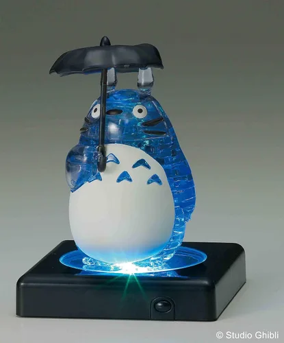 Vista 6 de Beverly Rompecabezas de cristal de 42 piezas Totoro Gris