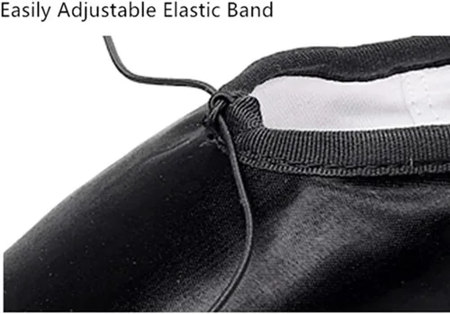 Vista 6 de Bininbox Niñas Zapatillas de Ballet de Lona Profesionales de Punta de Satén Negro