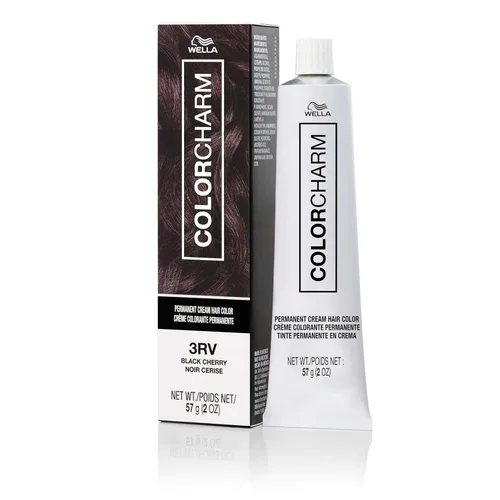Vista 15 de COLORCHARM Permanent Cream Hair Dye Red Violet Color 100% Gray Coverage Rubio frío de elevación alta de 12 V