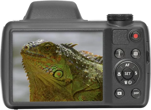 Vista 5 de Kodak PIXPRO AZ528 Astro Zoom - Cámara digital Full HD de 16 MP, color negro, paquete con tarjeta de memoria de 32 GB y bolsa para cámara