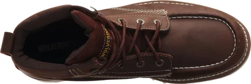 Vista 2 de Wolverine Botas de trabajo para hombre Loader de 6 pulgadas con puntera suave y cuña