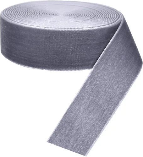 Vista 90 de Chenkou Craft 5 yardas de cinta de terciopelo para decoración navideña y embalaje artesanal