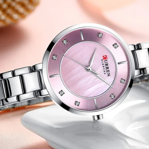 Vista 2 de Relojes Mujer Oro Rosa Top Marca de Lujo Reloj de las Mujeres de Cuarzo Impermeable Reloj de Pulsera de las Mujeres de las Señoras Niñas