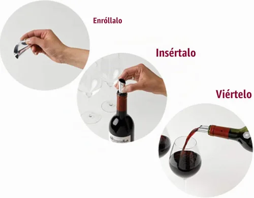 Vista 5 de The Original - Drop Stopping Flexible Pour Spout (10) Plata