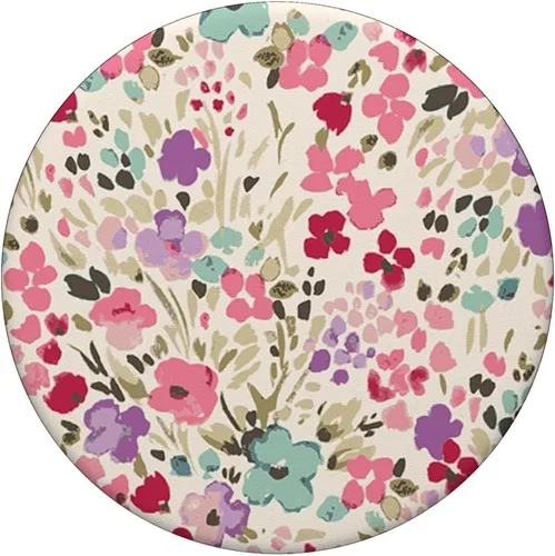 Vista 3 de Pretty Mix Flowers PopSockets intercambiables PopGrip