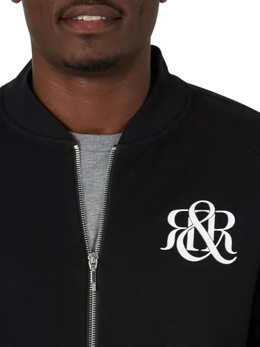Vista 5 de Rock & Republic Chaqueta de felpa francesa con cremallera para hombre