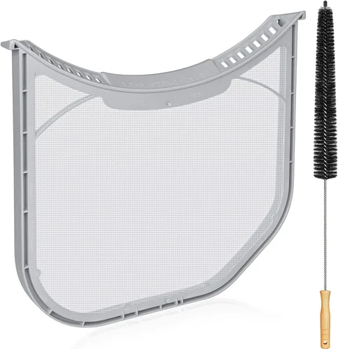 Vista 10 de ADQ566564 - Filtro de pelusa de repuesto para secadoras LG y Kenmore, trampa de pantalla de pelusa ultra duradera, borde sin sello de fieltro