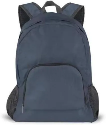 Vista 5 de Mochila de cuero genuino y lona encerada para viaje, mochila para portátil, Negro2, Mochilas de viaje