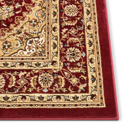 Vista 6 de Timeless Aviva - Alfombra tradicional, Polipropileno, Rojo