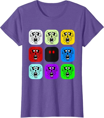 Vista 19 de Camiseta Zombie Rush Zombies Negro