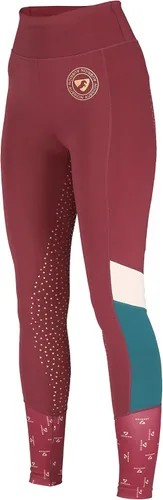 Vista 2 de Aubrion Shires Equestrian Eastcote Mallas de equitación - Mujer, Verde oscuro