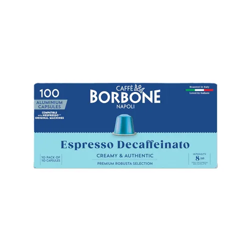 Vista 28 de Caffè Borbone Cápsulas de aluminio 100% arábica compatibles con máquinas originales Nespresso, tostado medio, 100