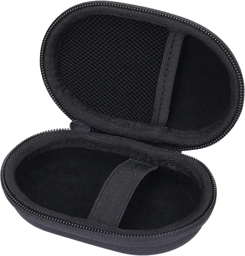 Vista 3 de Khanka Funda rígida compatible con Logitech Pebble M350 M355 i345 i345 mouse inalámbrico Bluetooth, solo funda (negro)