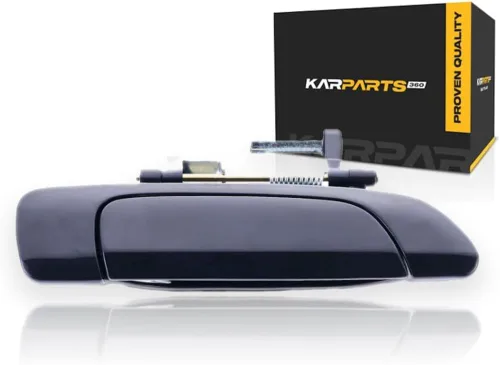 Vista 9 de KarParts360 para Honda Civic 2001 02 03 04 2005 Manija de puerta exterior trasera, lado del conductor, negro mate Acabado: todos los submodelos