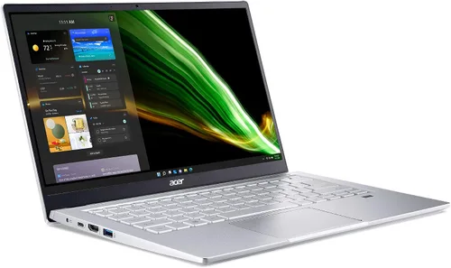 Vista 8 de acer Swift 3 Intel Evo - Laptop delgada y ligera de 14.0 pulgadas, Full HD IPS Intel Core i7-1165G7, gráficos Intel Iris Xe, 16 GB LPDDR4X 512 GB