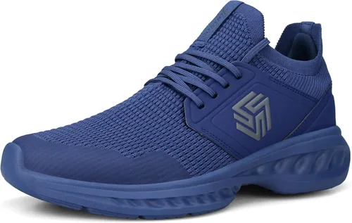 Vista 4 de Giniros Zapatos para Caminar Sin Cordones para Hombre Zapatos para Correr Antideslizantes Zapatos de Entrenamiento Transpirables Zapatillas Ligeras