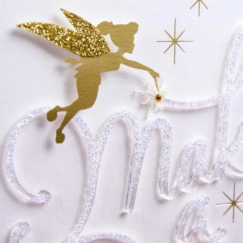 Vista 4 de Hallmark Tarjeta de cumpleaños exclusiva (Disney Tinkerbell)