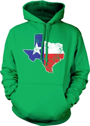 Vista 11 de Tcombo Texas State Flag Map - Sudadera unisex con capucha