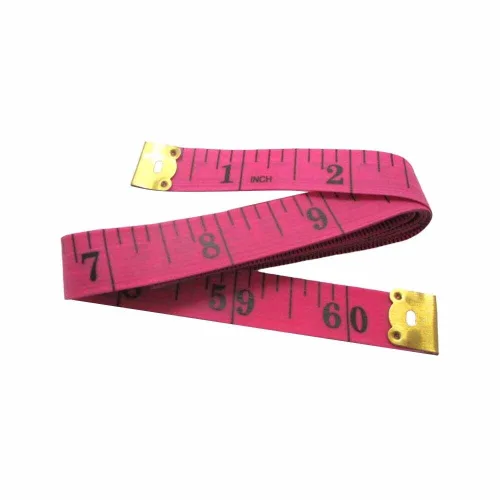 Vista 5 de Cinta métrica de cuerpo y tela para costura, costura, sastre, tela, cintura, manualidades, fitness, cinta métrica multiusos de doble cara, 60