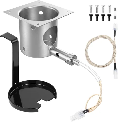 Vista 14 de Kit de repuesto de olla de combustión mejorada y encendedor de varilla caliente para parrillas de pellets Traeger, Pit Boss y Camp Chef, olla