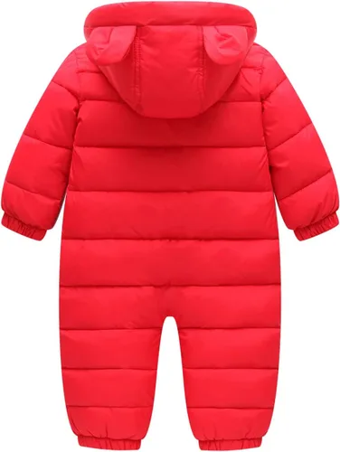 Vista 2 de Traje de nieve para bebé niño y niña, ropa de invierno, abrigo para la nieve
