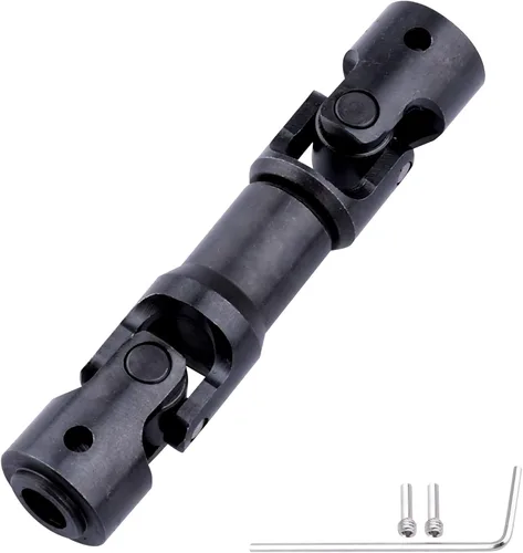 Vista 8 de Eje de transmisión universal de acero estriado, eje de transmisión CVD, escala 1/10, reemplazo de actualizaciones de automóvil RC Crawler