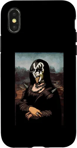 Vista 5 de Funda para iPhone 16 Rock N Roll Band Lazy Halloween Disfraz Rocker Music Lover
