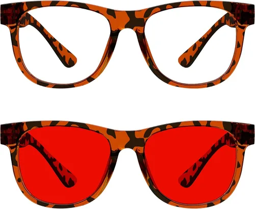 Vista 50 de Eyekepper Gafas de luz azul para hombre y mujer, paquete de 6 lentes Pilot Paquete de 6 color mezclado