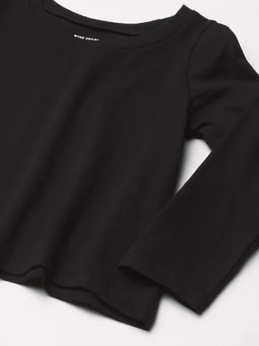 Vista 2 de The Children's Place Camiseta básica de manga larga para bebés y niños pequeños
