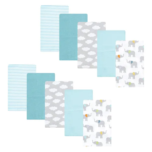 Vista 83 de Hudson Baby - Paños unisex de franela de algodón para bebé, avión, talla única