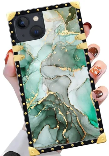 Vista 55 de Funda compatible con iPhone X/Xs, TPU suave de lujo y parte trasera de policarbonato duro para niñas y mujeres, funda protectora a prueba de golpes
