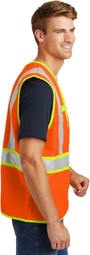 Vista 2 de CornerStone Seguridad de doble color 107 Clase 2 para hombre