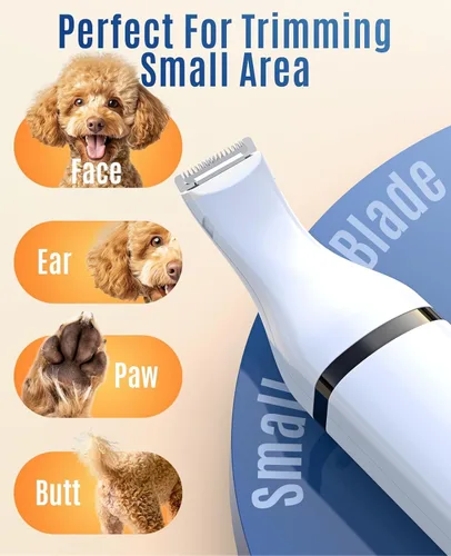 Vista 9 de oneisall Aspiradora de aseo para perros, molinillo de uñas para perros y kit de recortador de patas