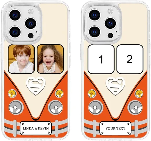 Vista 35 de Funda de teléfono personalizada para Apple iPhone 8 Plus iPhone 7 Plus, personalizada con foto, imagen, texto, imagen, diseño de imagen