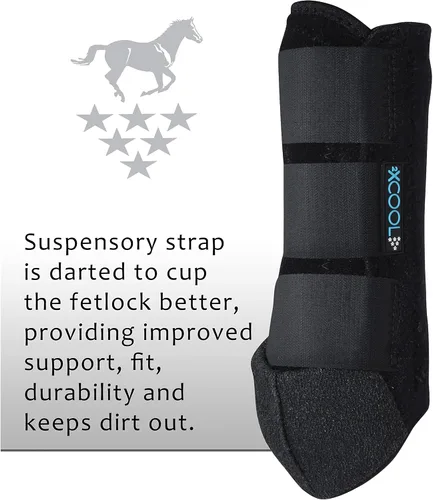 Vista 7 de Professional's Choice 2XCOOL Botas de Medicina Deportiva para Caballos Diseño Protector y Transpirable para Máxima Comodidad, Durabilidad
