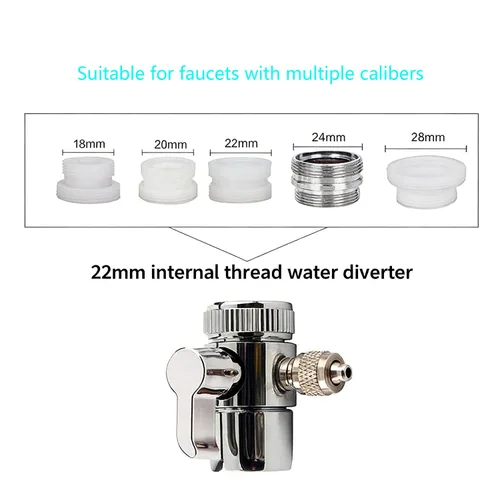 Vista 6 de Irrigador de agua para uso familiar, 3 puntas de chorro y 3 cepillos de dientes para grifo y ducha, irrigador oral de seguridad no eléctrica