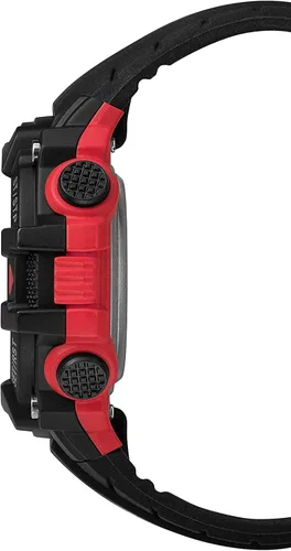 Vista 2 de Timex Mens DGTL Big Digit 48 mm Silicone Strap Watch