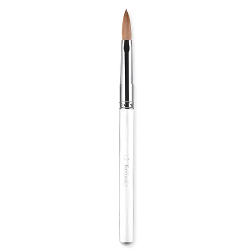 Vista 11 de Kolinsky - Cepillo de uñas acrílicas, 100% cabello Kolinsky, cepillo profesional de arte de uñas para aplicación acrílica, extensión de uñas